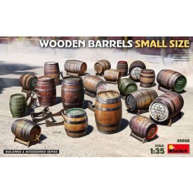 MiniArt Wooden Barrels Small Size (20 pcs)
