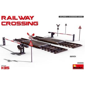 MiniArt Railway Crossing makett