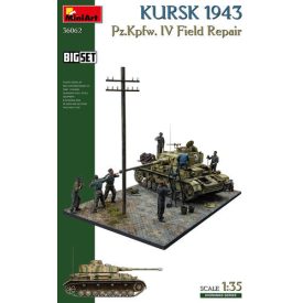 MiniArt Kursk 1943 Pz.Kpfw. IV Field Repair Big Set akett
