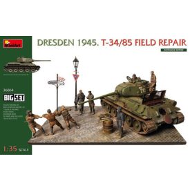 MiniArt Dresden 1945 T-34/85 Field Repair - Big Set akett