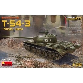 MiniArt T-54-3 Mod 1951 with interior makett