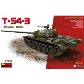 MiniArt T-54-3 Mod.1951 makett