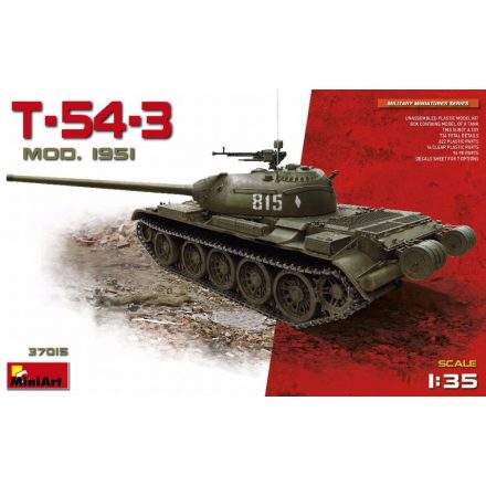 MiniArt T-54-3 Mod.1951 makett