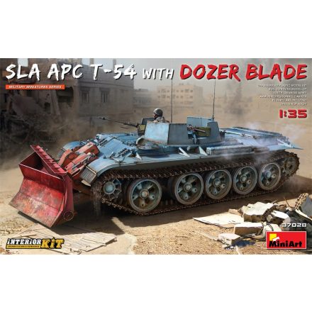 Miniart SLA APC T-54 w/Dozer Blade. Interior Kit makett