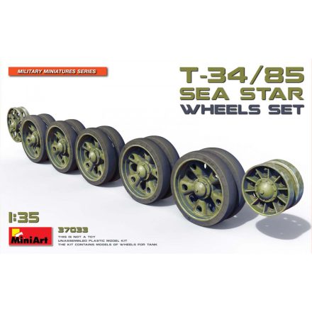MiniArt T-34/85 SEA STAR WHEELS SET