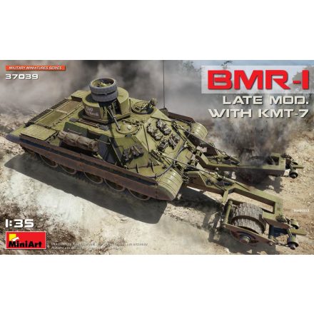 MiniArt BMR-1 Late Mod. with KMT-7 makett