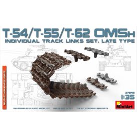   MiniArt T-54/T-55/T-62 OMSh Individual Track Links Set. late Type