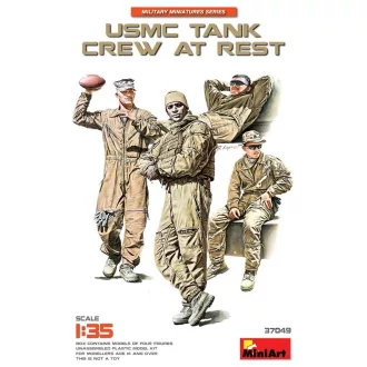 MiniArt - USMC Tank Crew at Rest 1:35 harci jármű makett