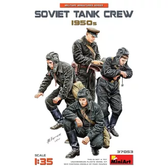 MiniArt - Soviet Tank Crew 1950s 1:35 harci jármű makett