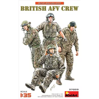 MiniArt - British AFV Crew 1:35 figura készlet