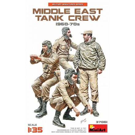 MiniArt Middle East Tank Crew 1960-70s