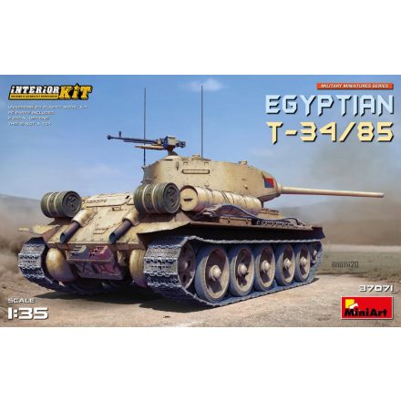 Miniart Egyptian T-34-85. Interior Kit makett