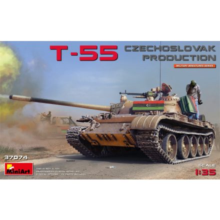MiniArt T-55 CZECHOSLOVAK PRODUCTION makett