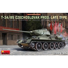 MiniArt T-34/85 Czechoslovak Prod. Late Type makett