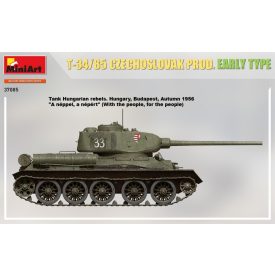 Miniart T-34-85 1956 Budapest Production Early Type makett