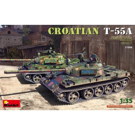 Miniart Croatian T-55A makett