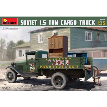 MiniArt Soviet 1,5 ton Cargo Truck makett