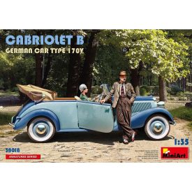 MiniArt CABRIOLET B GERMAN CAR TYPE 170V makett
