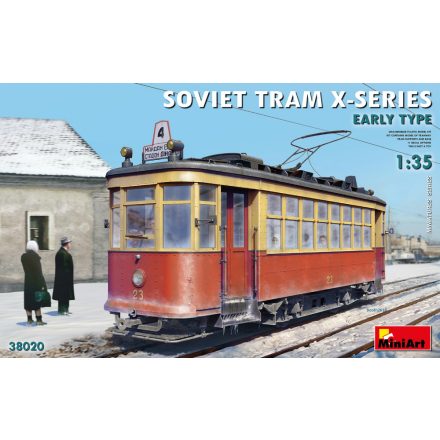 MiniArt Soviet Tram "X"-Series. Early Type makett