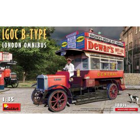 MiniArt LGOC B-TYPE LONDON OMNIBUS makett