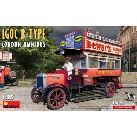 MiniArt LGOC B-TYPE LONDON OMNIBUS makett