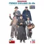 MiniArt - French Civilians '30-'40s. Resin Heads 1:35 figura készlet