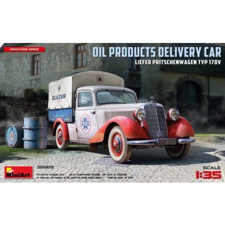 Miniart Oil Products Delivery Car Liefer Prietschenwagen Typ 170V makett