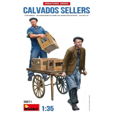 MiniArt Calvados Sellers makett