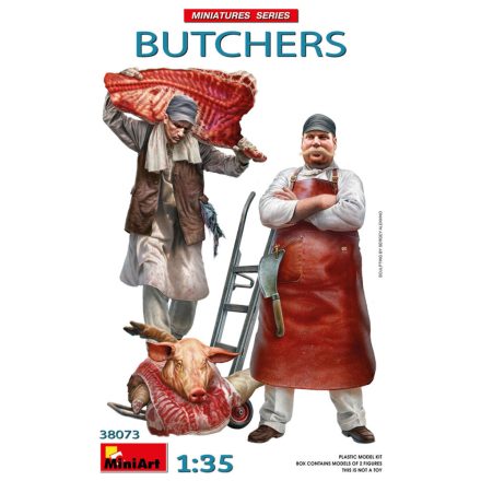 MiniArt Butchers makett