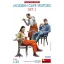 MiniArt Modern Cafe Visitors Set 1 makett