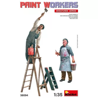 MiniArt Paint Workers makett