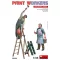 MiniArt - Paint Workers with Accessories 1:35 figura készlet