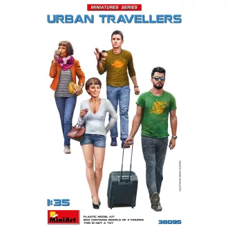 MiniArt - Urban Travellers 1:35 figura készlet