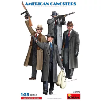 MiniArt - American Gangsters 1:35 figura készlet