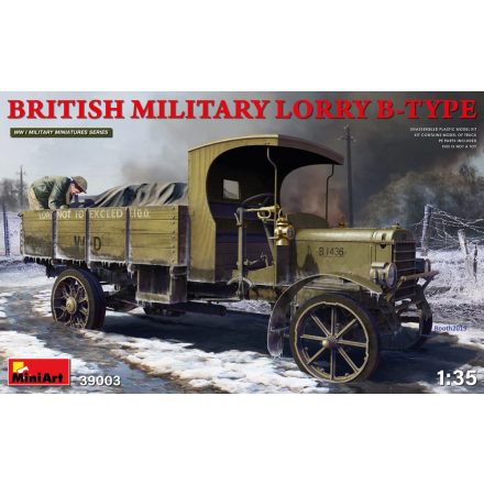 MiniArt British Military Lorry B-Type makett