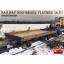 Miniart Railway Non-brake Flatbed 16,5t makett