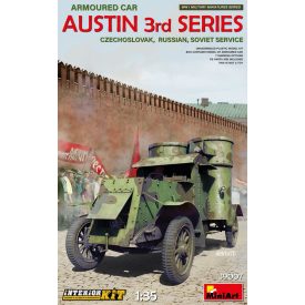   MiniArt Austin Armoured Car 3rd Series: Czechoslovak, Russian, Soviet Service. Interior Kit makett