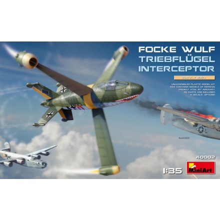 Miniart Focke-Wulf Triebflügel Interceptor makett