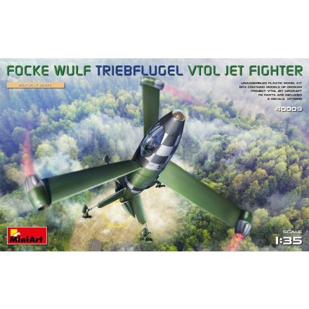 Miniart Focke Wulf Triebflugel (VTOL) Jet Fighter makett