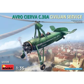 Miniart AVRO CIERVA C.30A CIVILIAN SERVICE makett