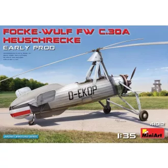   MiniArt - Focke-Wulf Fw C.30A Heuschrecke. korai gyártás 1:35 repülőeszköz makett