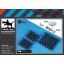 Black Dog US NAVY tiedown + padaye (CV/CVN) – hajómakett-kiegészítő