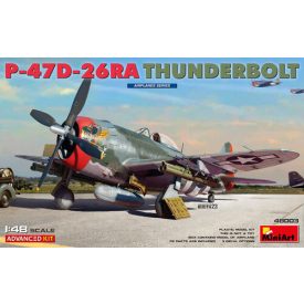   Miniart Republic P-47 D-26RA Thunderbolt (Advanced Kit) makett
