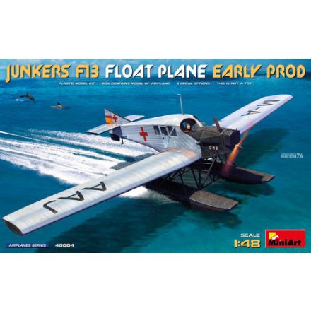 Miniart Junkers F13 Float Plane Early Prod makett