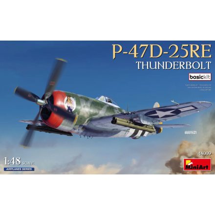 Miniart P-47D-25RE Thunderbolt makett
