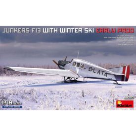 Miniart Junkers F13 with Winter Ski Early Production makett