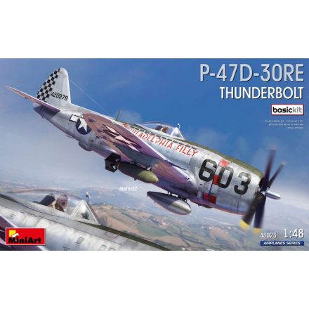 Miniart P-47D-30RE Thunderbolt - Basic Kit makett