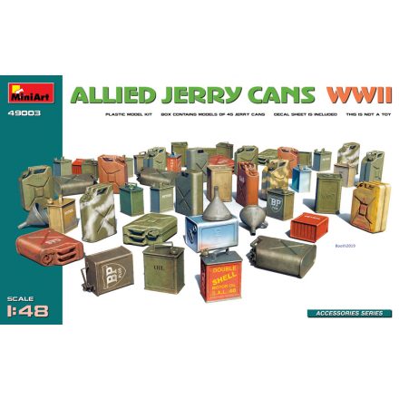 Miniart ALLIED JERRY CANS WW2 makett