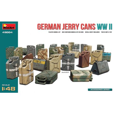 Miniart GERMAN JERRY CANS WW2 makett