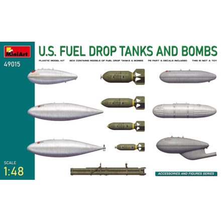 MiniArt U.S. Fuel Drop Tanks And Bombs